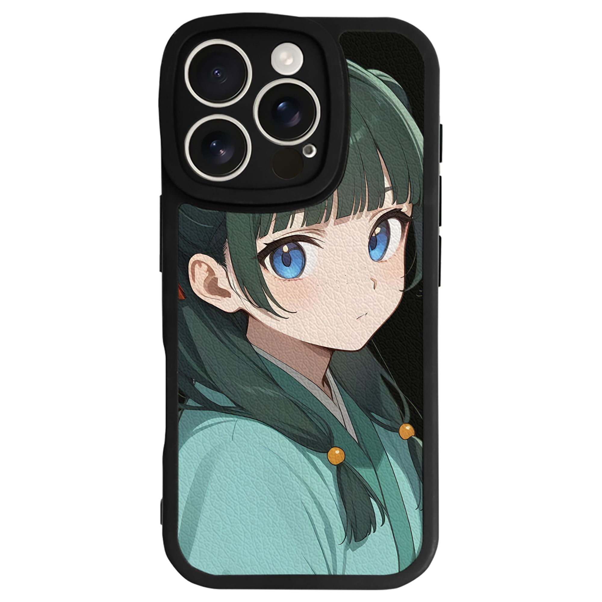 （画像用） 薬屋のひとりごと The Apothecary Diaries 【iPhone 16シリーズ対応】シリコンスマホケース（レザー調） 材質：シリコン